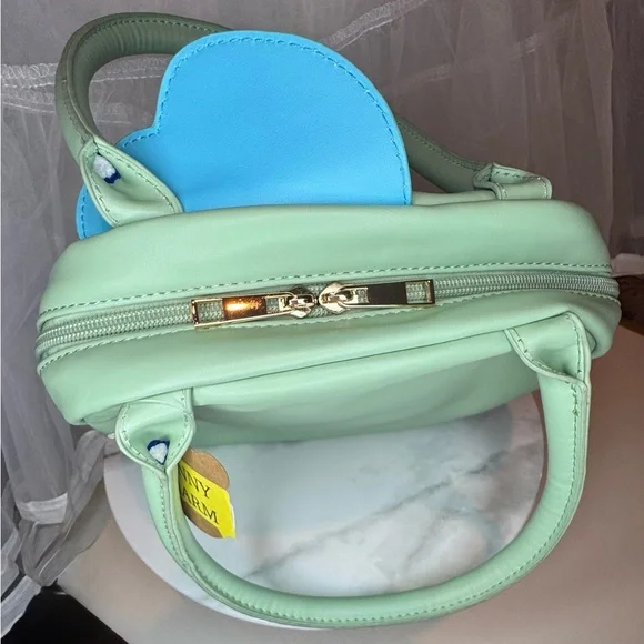 Green and Blue Fish themed Hand Bag - Picture 3 of 5